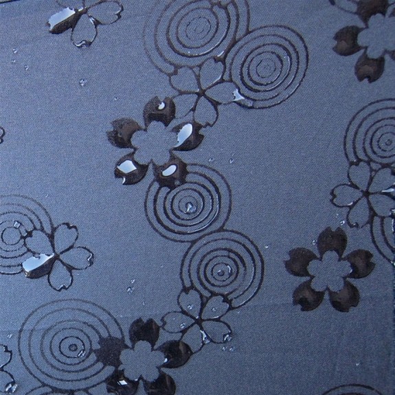 不思議傘　桜渦巻き