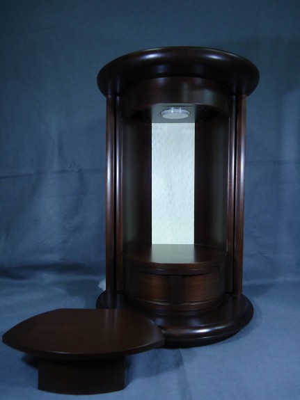 円筒スライド仏壇