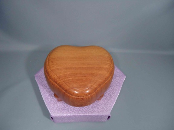 カリン　ハート木柾